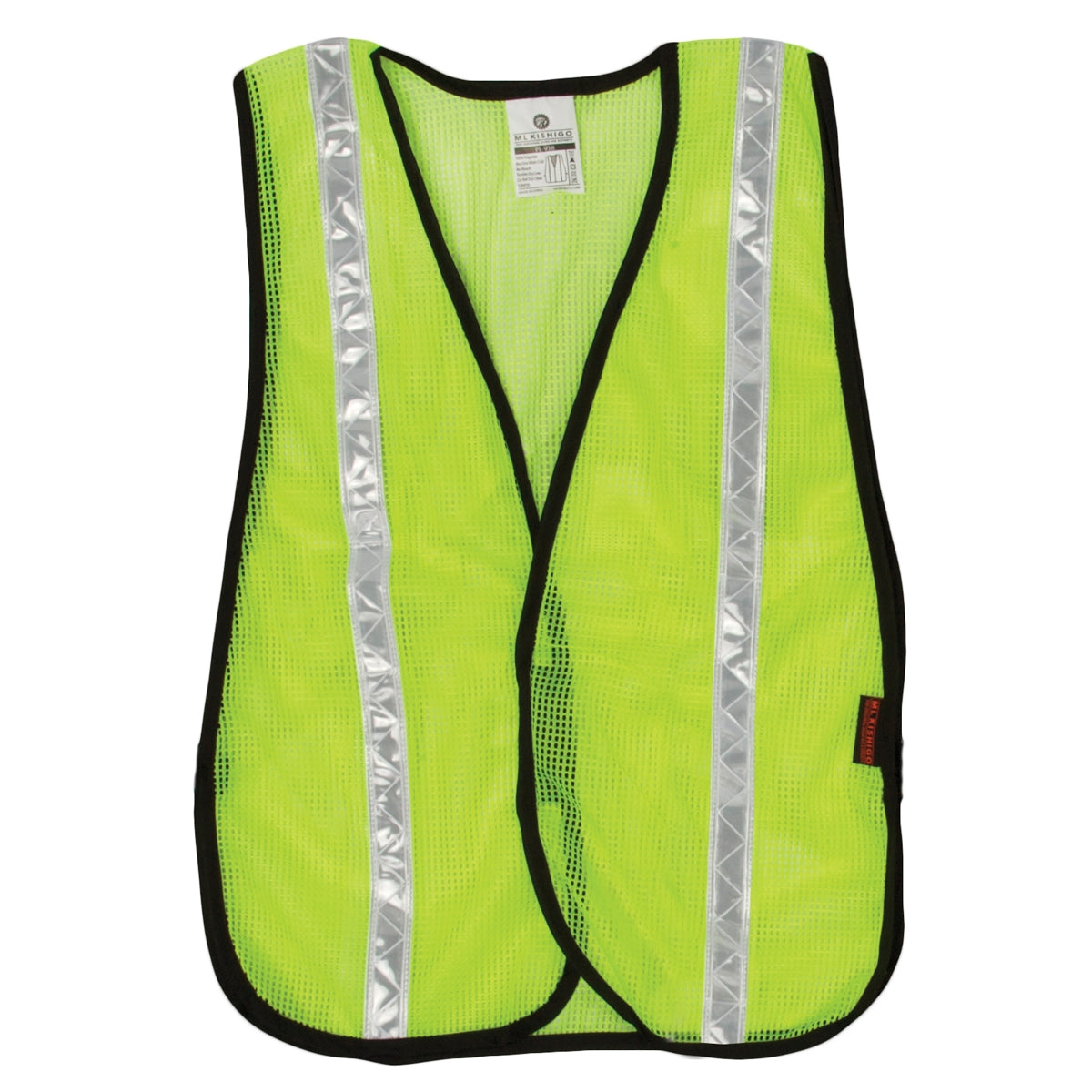 Yellow/Lime Safety Vest - Kishigo - Reflective Design