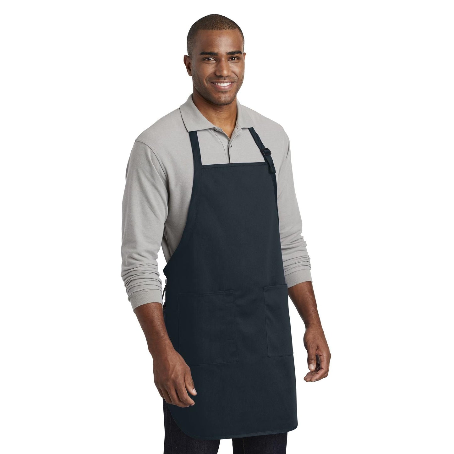 Black Apron - Port Authority - Durable Design - Practical Use