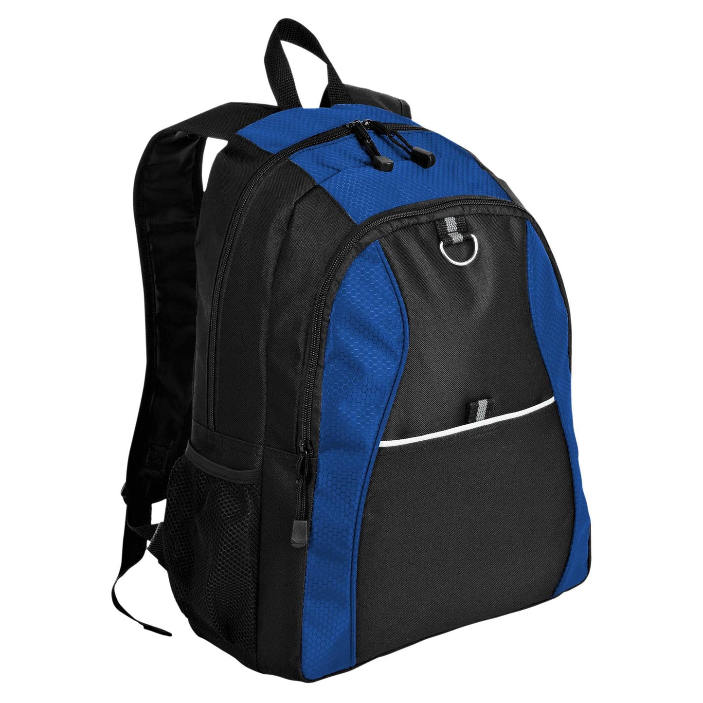 Grey/Black Backpack - Port Authority - Honeycomb Design