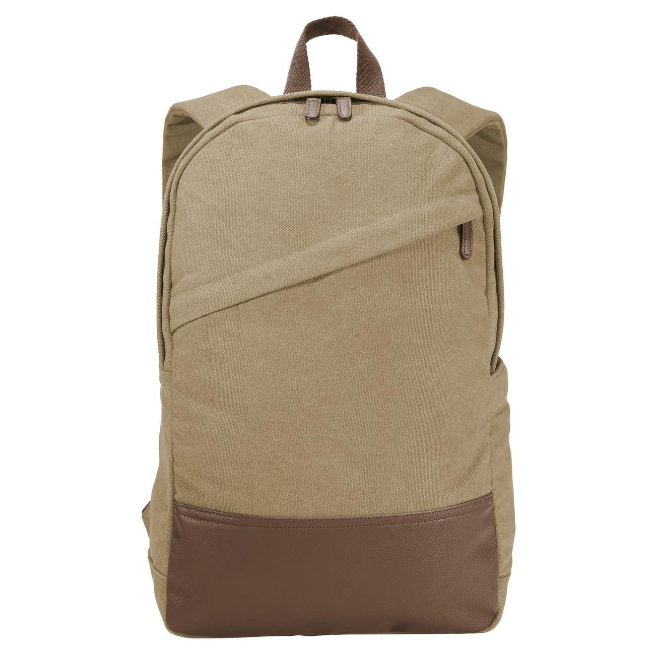 Desert Khaki Backpack - Port Authority - Stylish Design