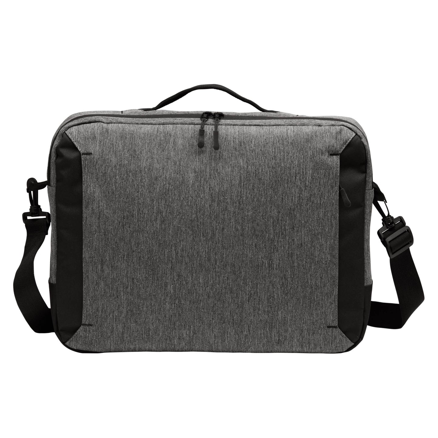Grey Heather Messenger Bag - Port Authority - Stylish Design