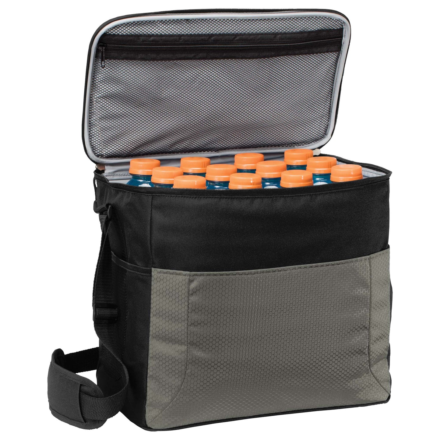 Black/Black Cooler Bags - Port Authority - Spacious Design