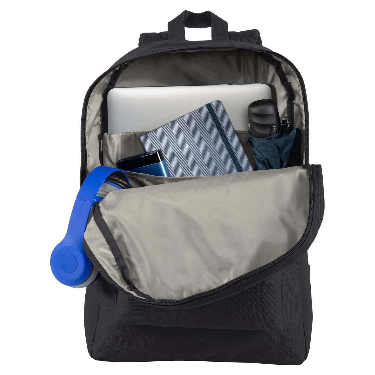Black Backpack - Port Authority - Retro Style