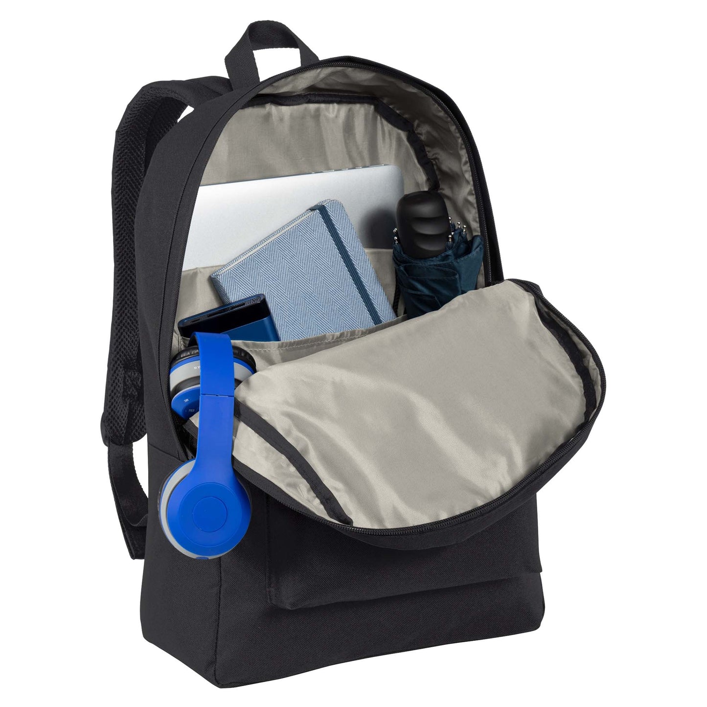 Black Backpack - Port Authority - Retro Style