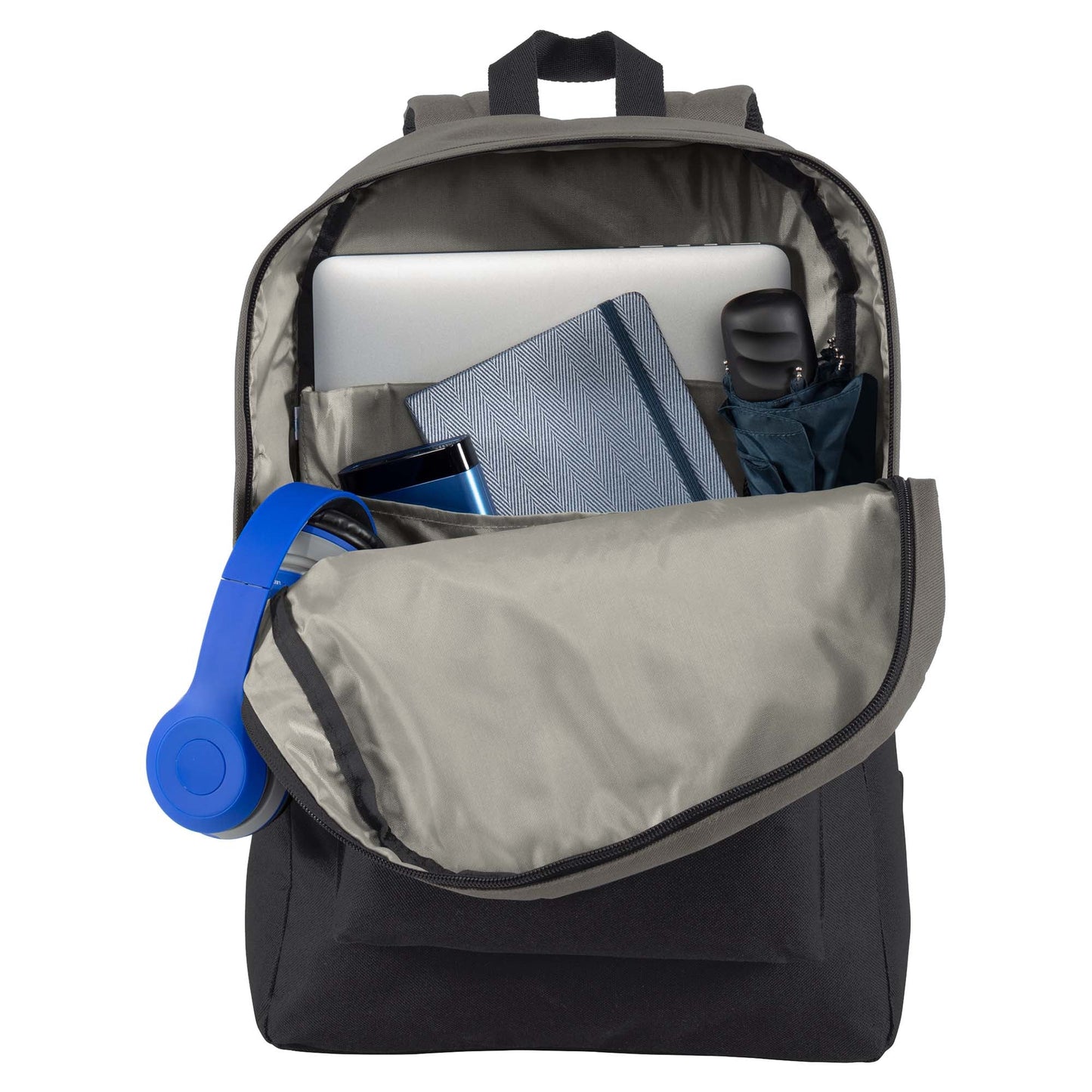 Black Backpack - Port Authority - Retro Style