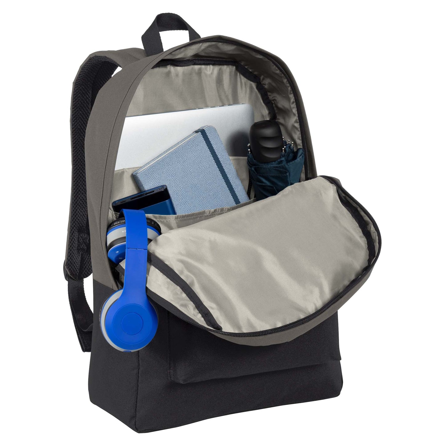 Black Backpack - Port Authority - Retro Style