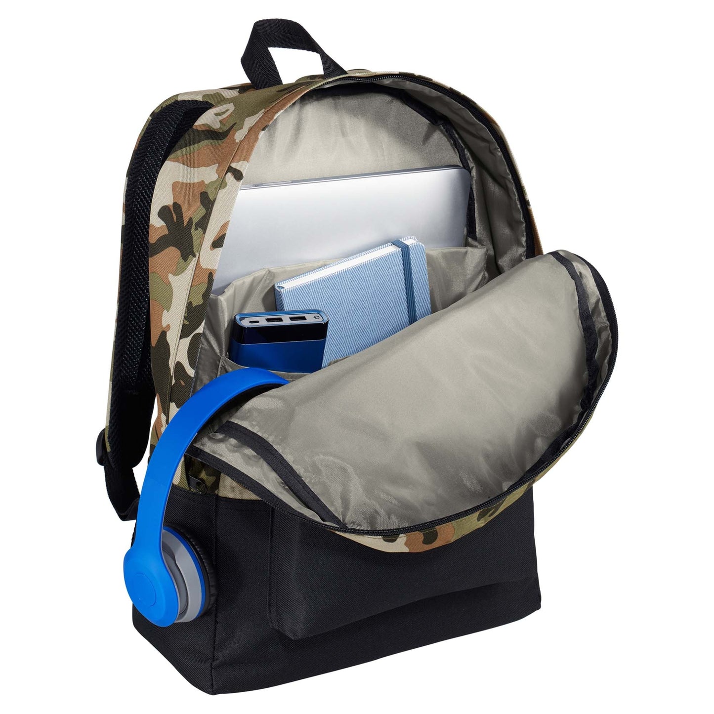 Black Backpack - Port Authority - Retro Style
