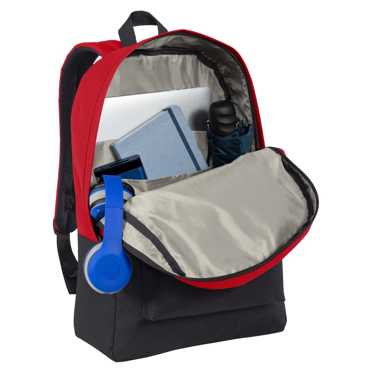 Black Backpack - Port Authority - Retro Style