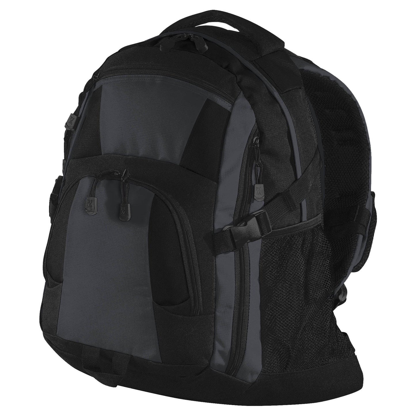 Black/Magnet Grey/Black Backpack - Port Authority - Durable Design