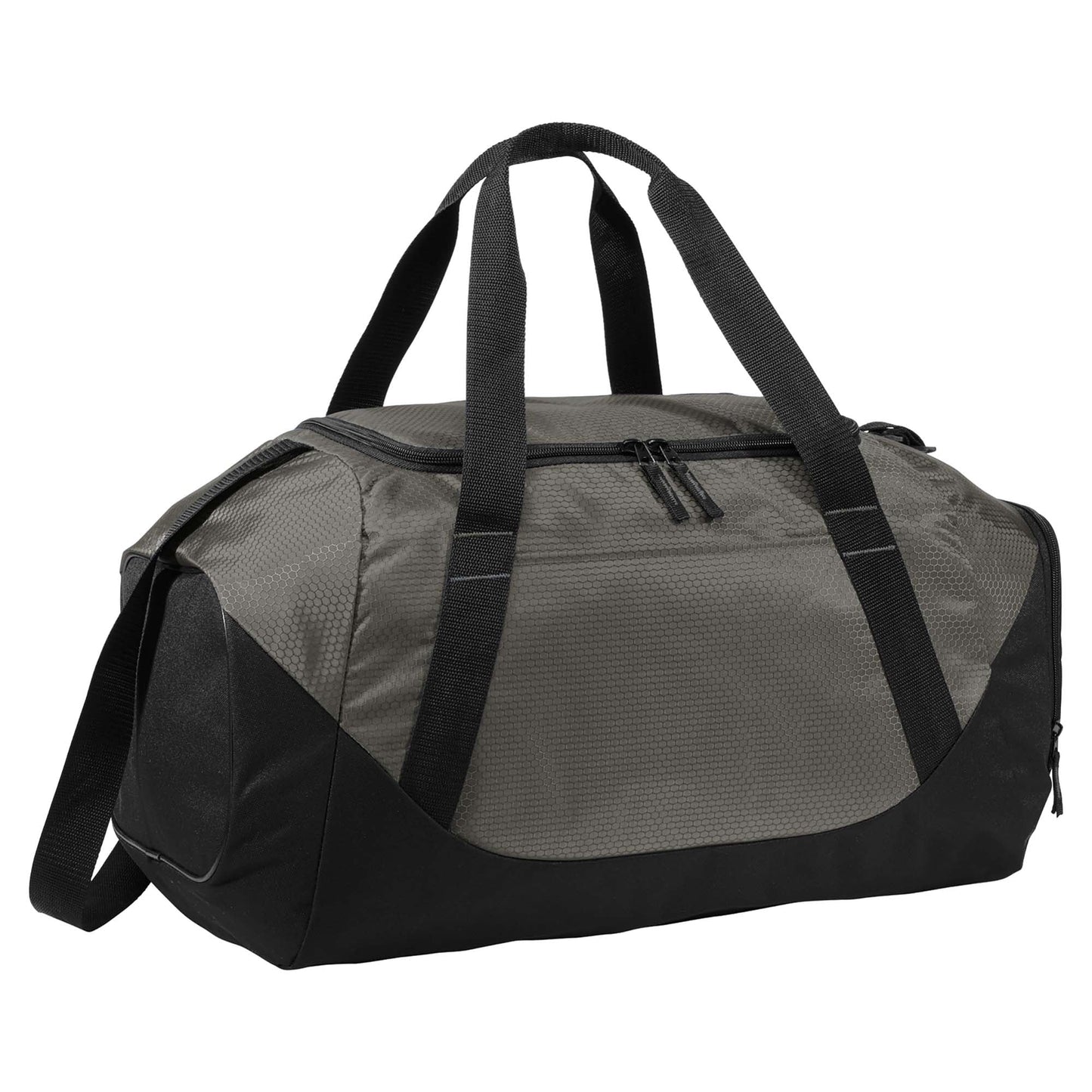 Black/Black Duffel Bag - Port Authority - Spacious Design