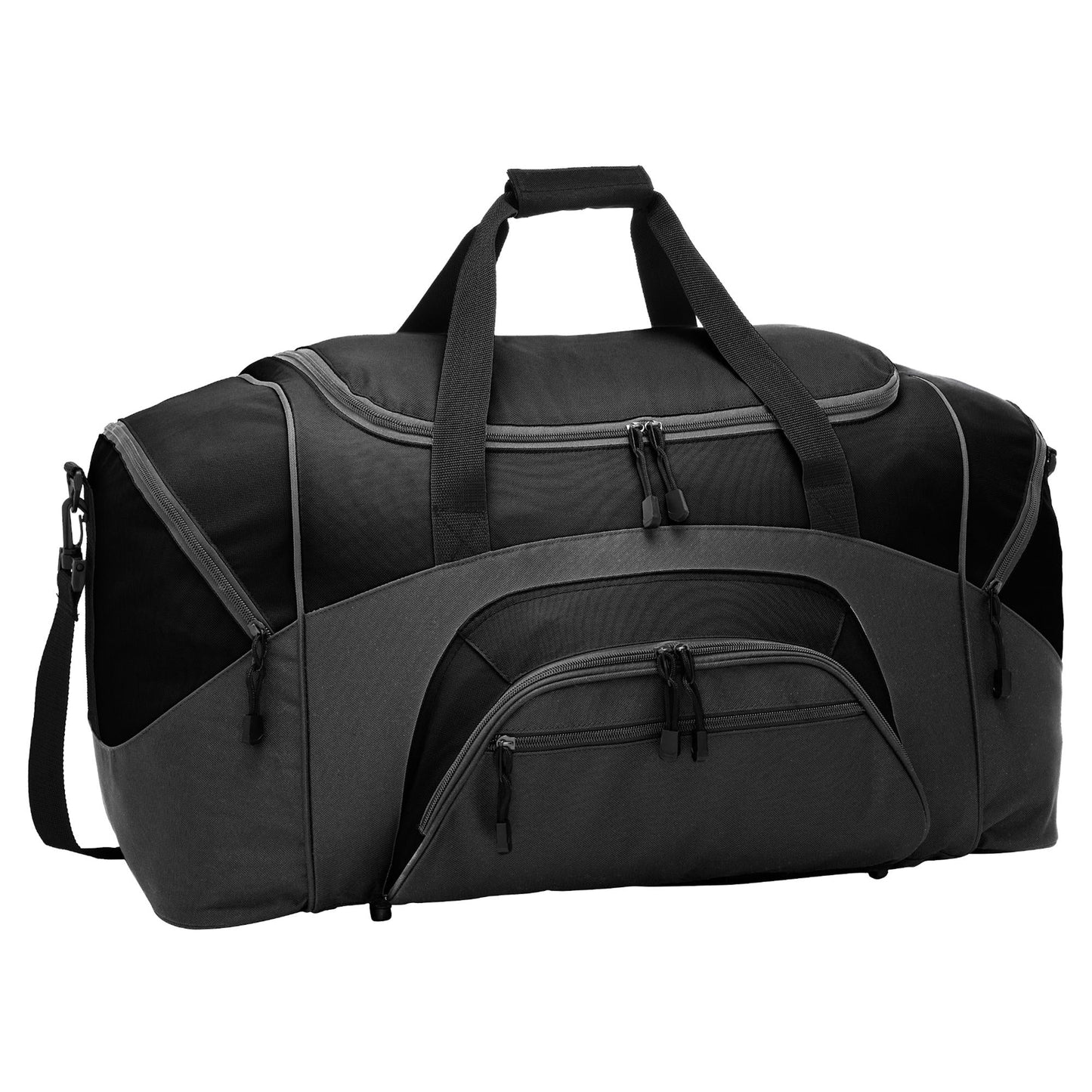 Black/Dark Charcoal Duffel Bag - Port Authority - Stylish Design