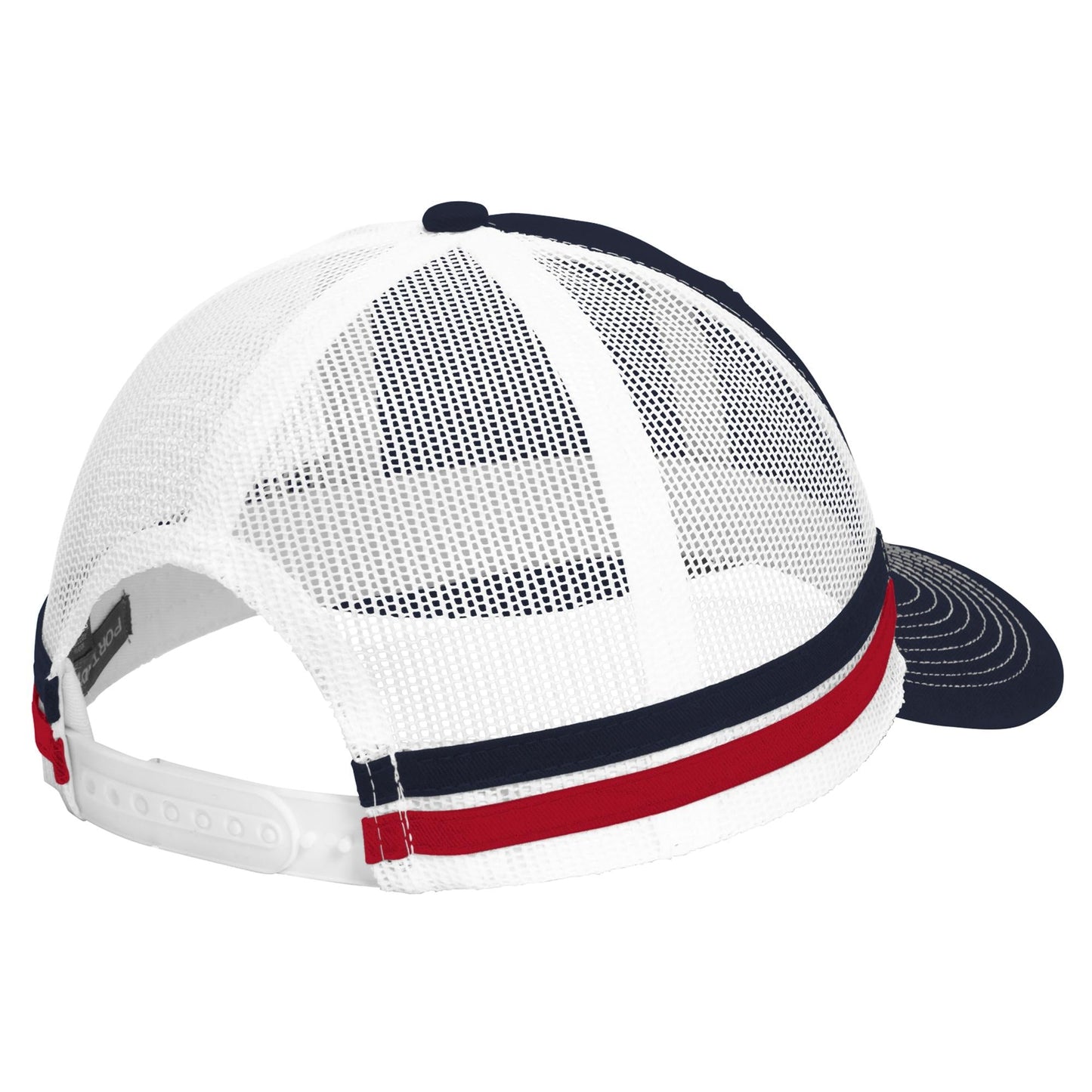 Black/Grey Steel Snapback Cap - Port Authority - Trendy Style