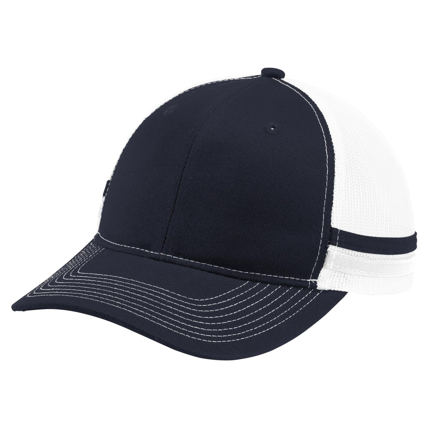 Black/Grey Steel Snapback Cap - Port Authority - Trendy Style