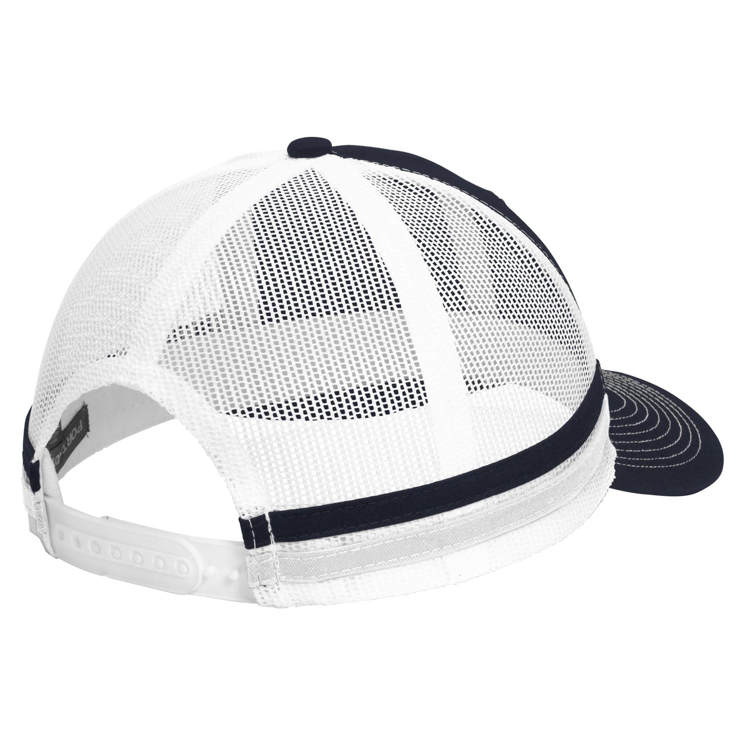 Black/Grey Steel Snapback Cap - Port Authority - Trendy Style