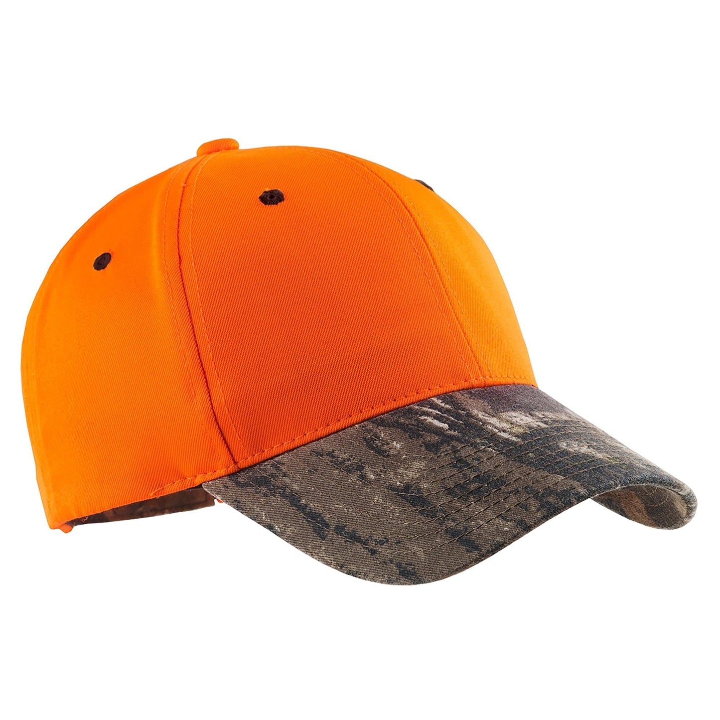 Orange Blaze Ball Cap - Port Authority - Camo Design