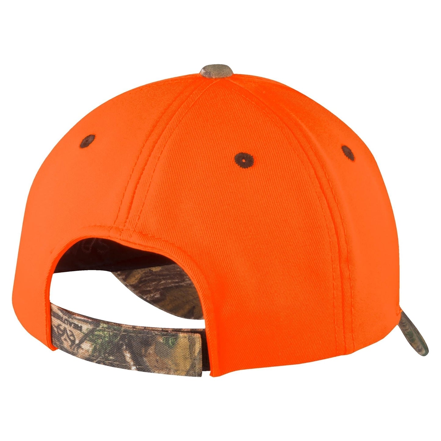 Orange Blaze Ball Cap - Port Authority - Camo Design