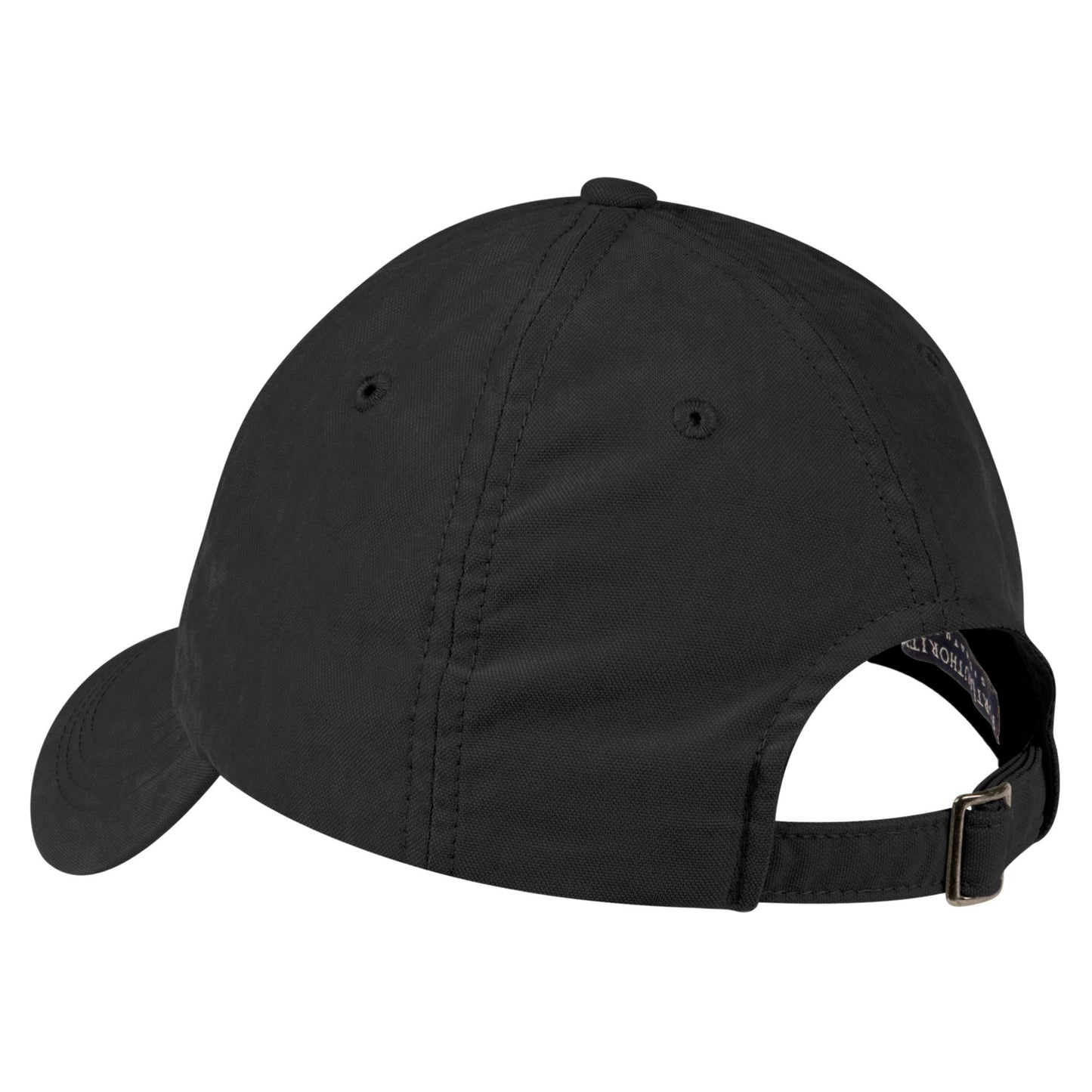 Black Sueded Ball Caps - Port Authority - Tactel Material