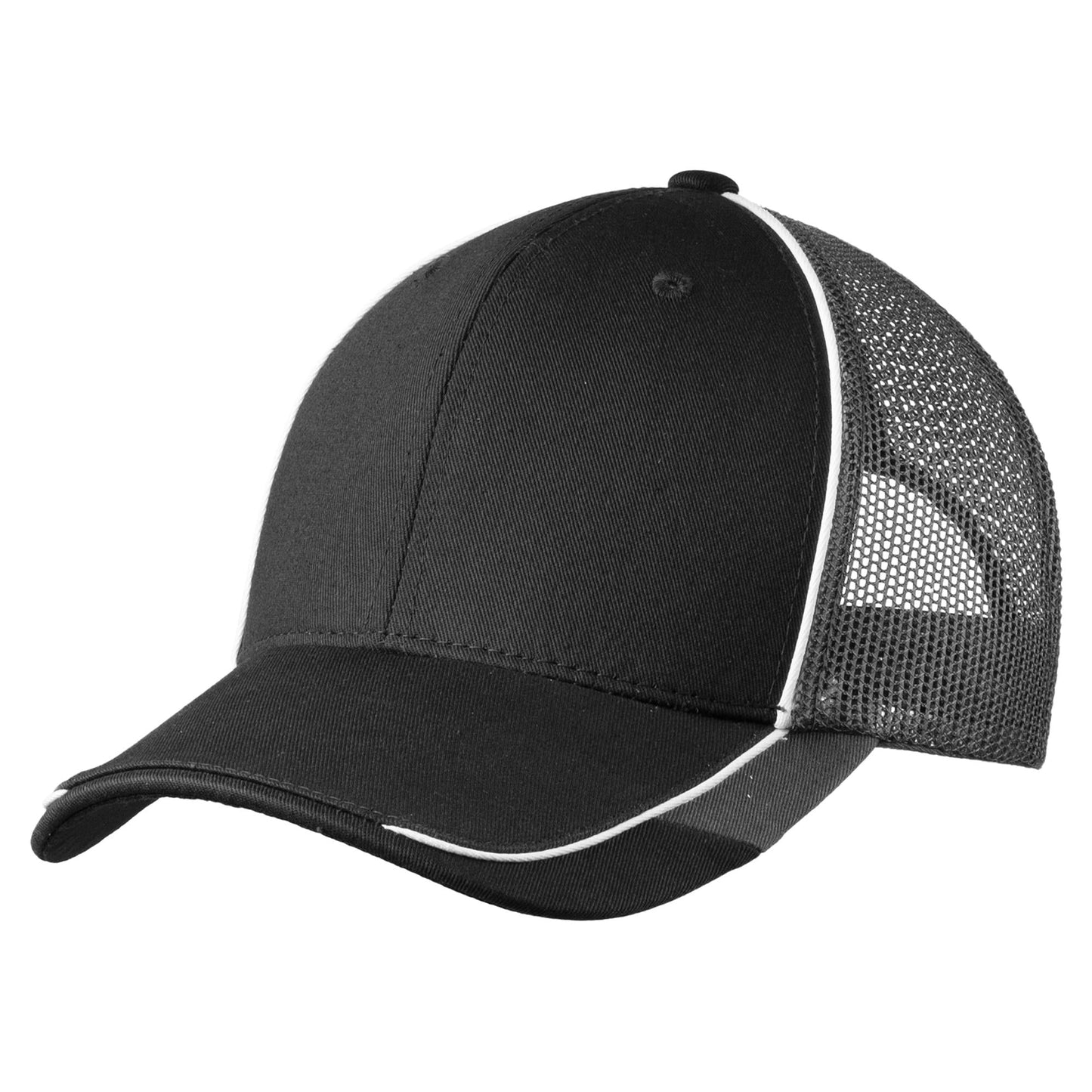 Black/White/True Royal Cap - Port Authority - Sporty Design