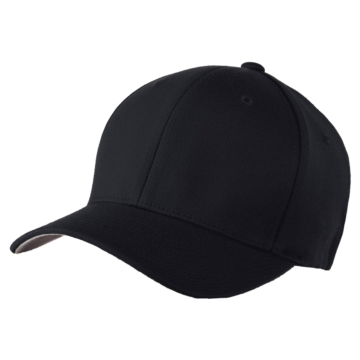 Dark Navy Ball Caps - Port Authority - Wool Blend