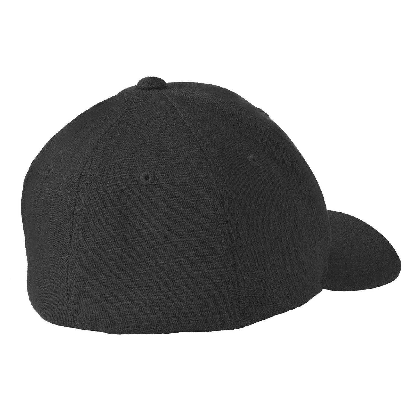 Dark Navy Ball Caps - Port Authority - Wool Blend