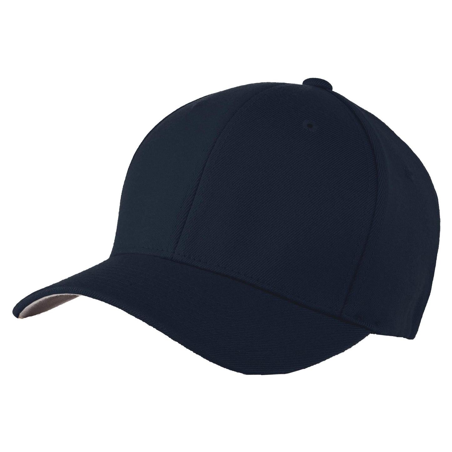 Dark Navy Ball Caps - Port Authority - Wool Blend
