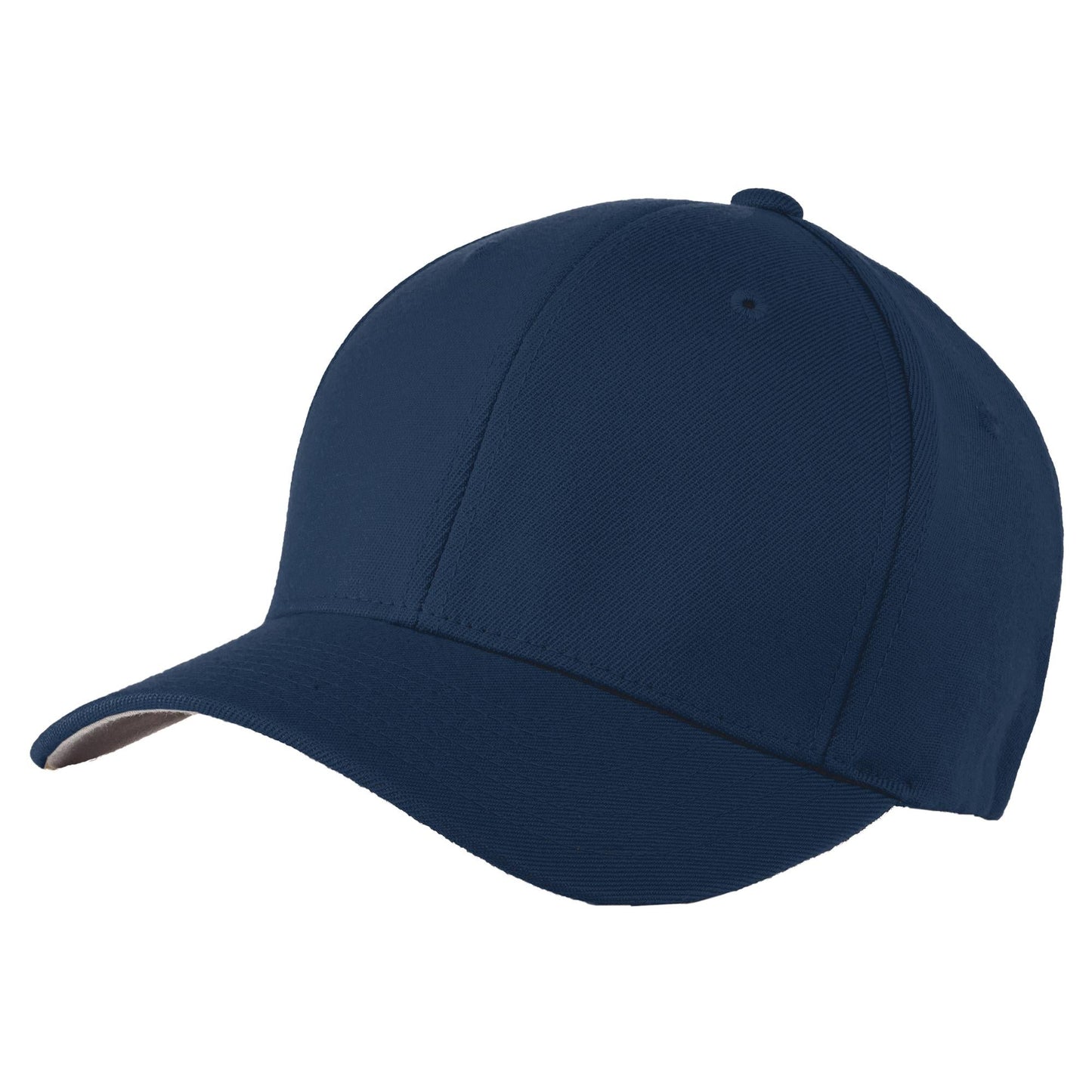 Dark Navy Ball Caps - Port Authority - Wool Blend