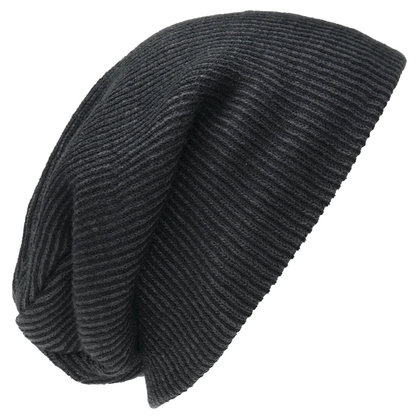 Black/Iron Grey Beanie - Port Authority - Stylish Knit