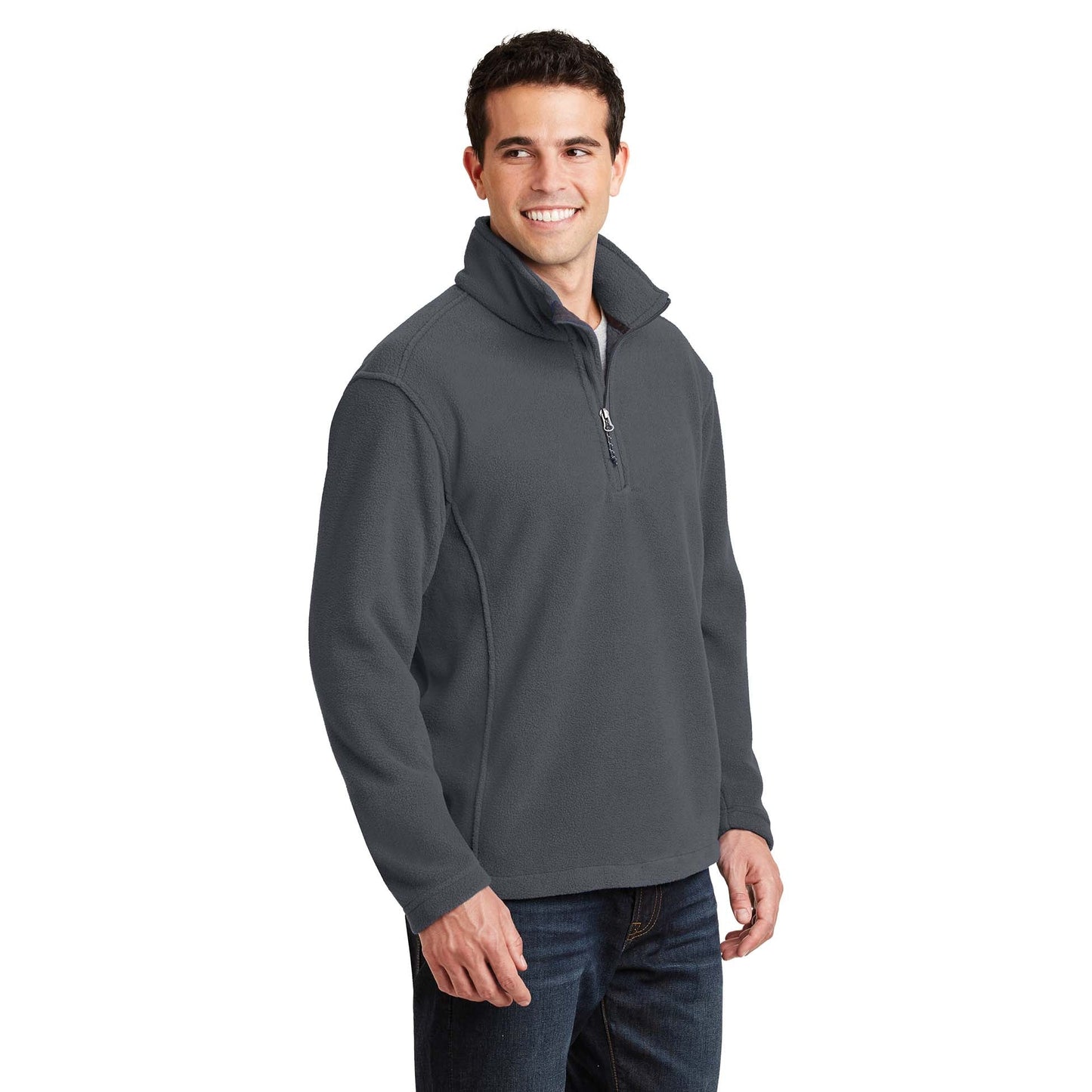 Black Fleece Pullover - Port Authority - Soft Material