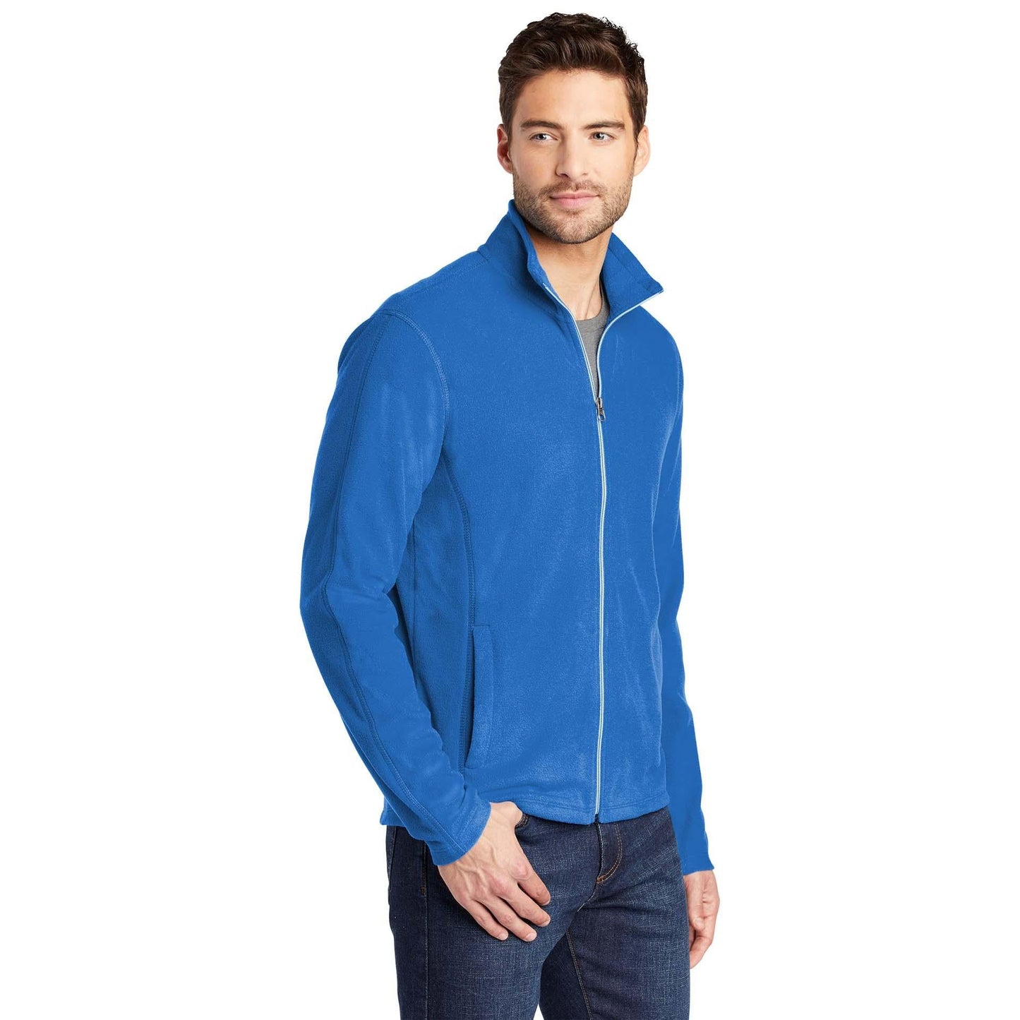 Black Microfleece Jacket - Port Authority - Stylish Design