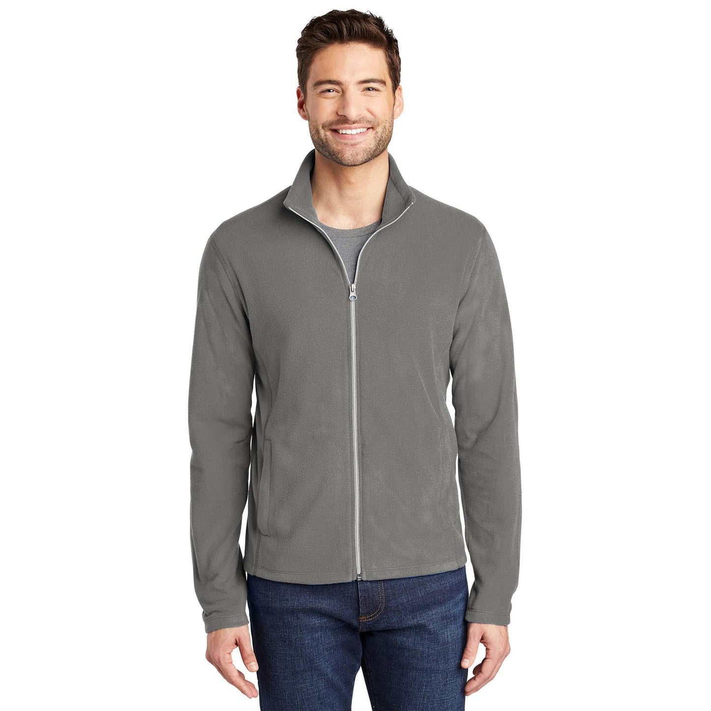 Black Microfleece Jacket - Port Authority - Stylish Design