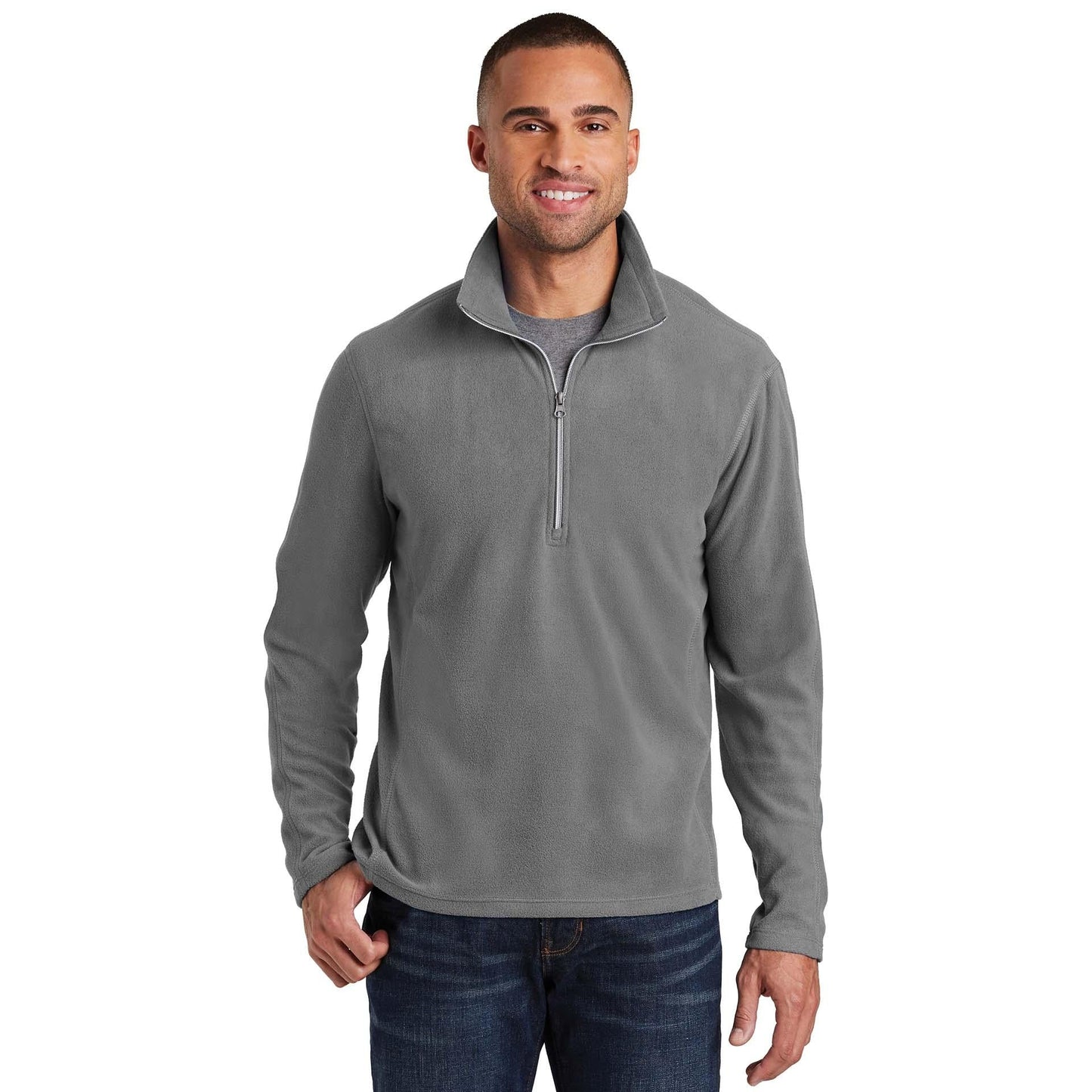 Black Sweatshirts - Port Authority - Cozy Microfleece