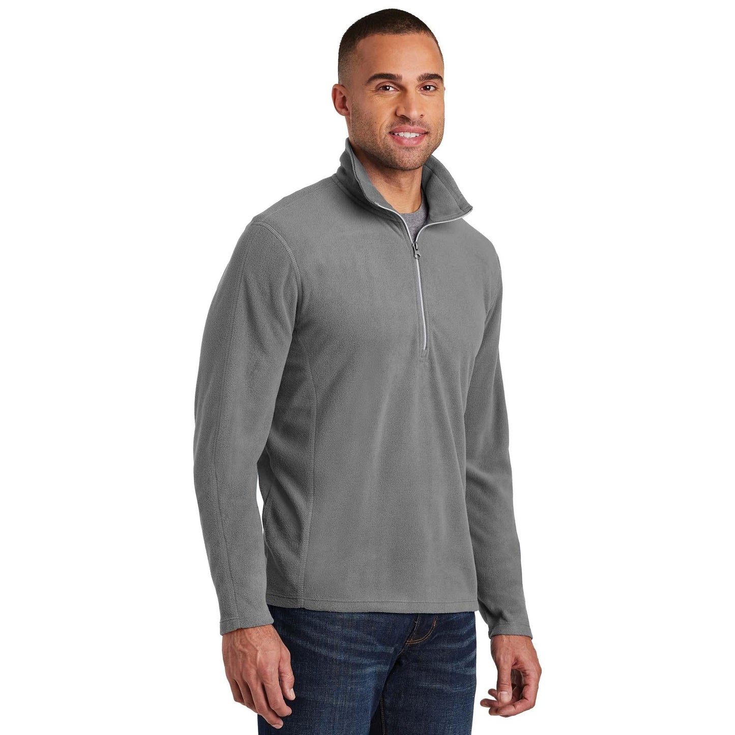 Black Sweatshirts - Port Authority - Cozy Microfleece