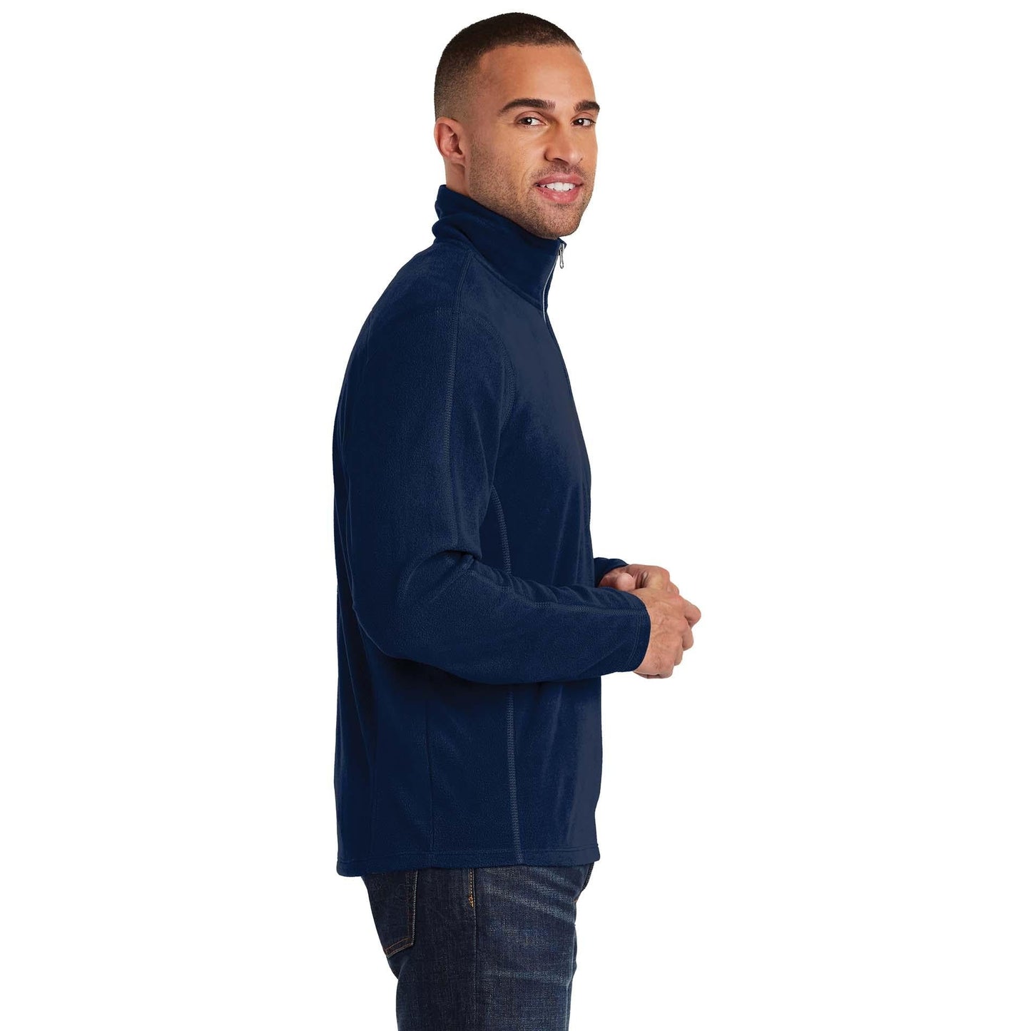 Black Sweatshirts - Port Authority - Cozy Microfleece