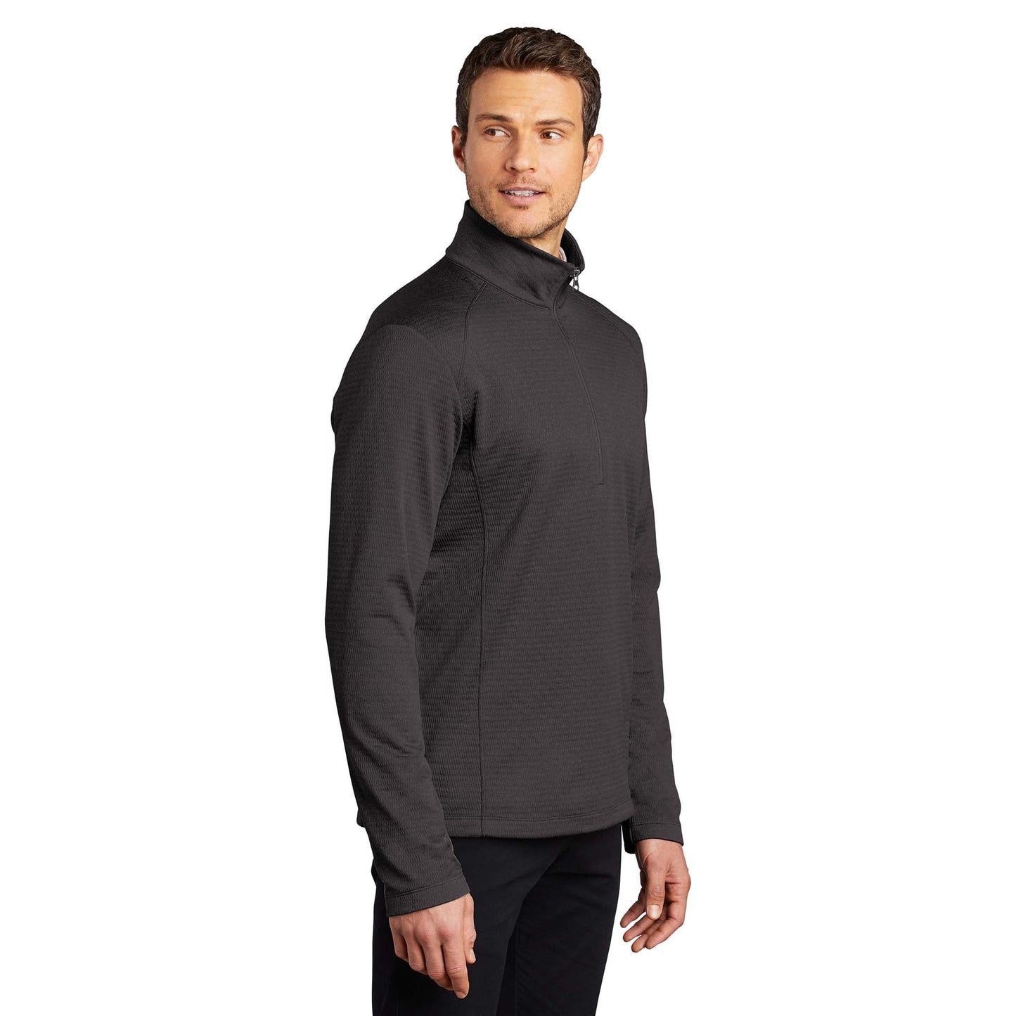 Dark Charcoal Heather Sweatshirts - Port Authority - Stylish Fleece