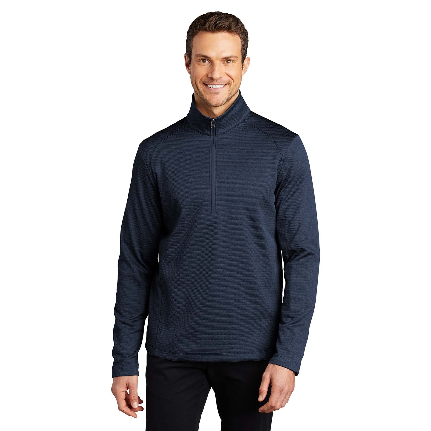 Dark Charcoal Heather Sweatshirts - Port Authority - Stylish Fleece