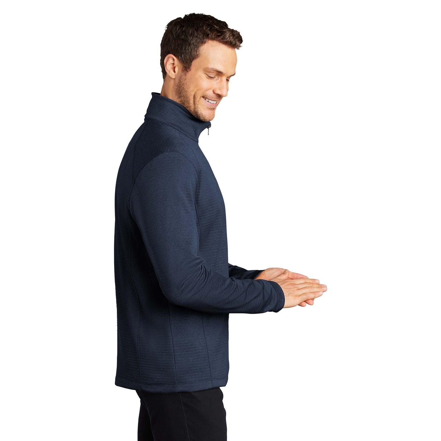 Dark Charcoal Heather Sweatshirts - Port Authority - Stylish Fleece