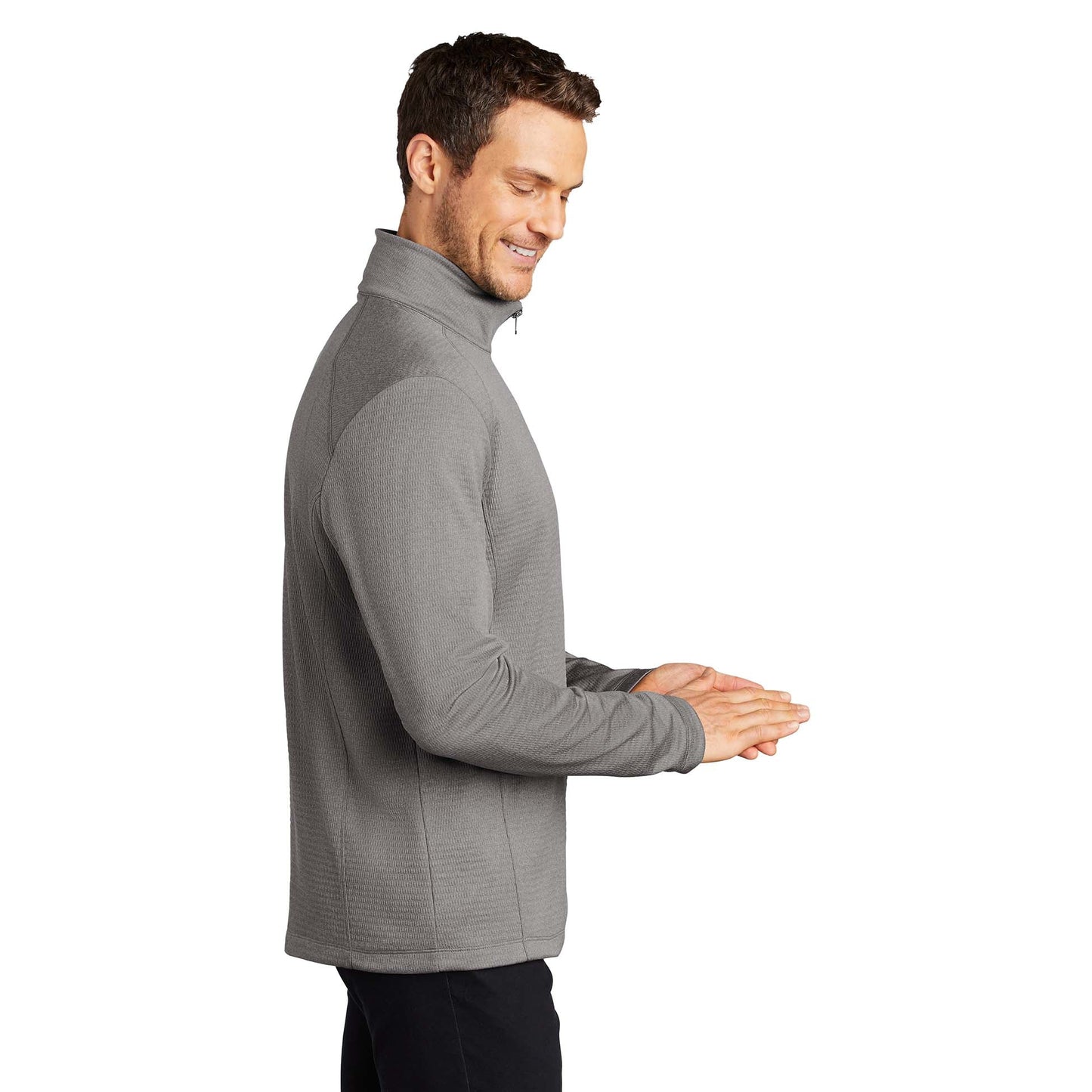 Dark Charcoal Heather Sweatshirts - Port Authority - Stylish Fleece