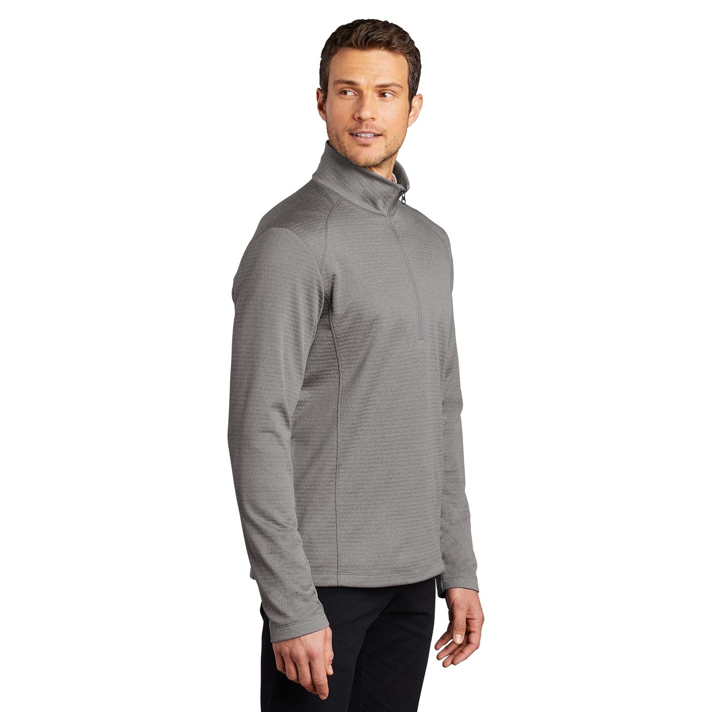 Dark Charcoal Heather Sweatshirts - Port Authority - Stylish Fleece