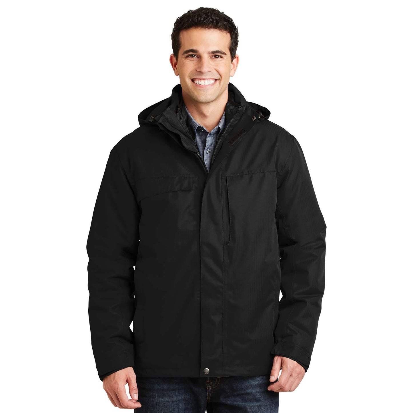 Black Jacket - Port Authority - Versatile Waterproof