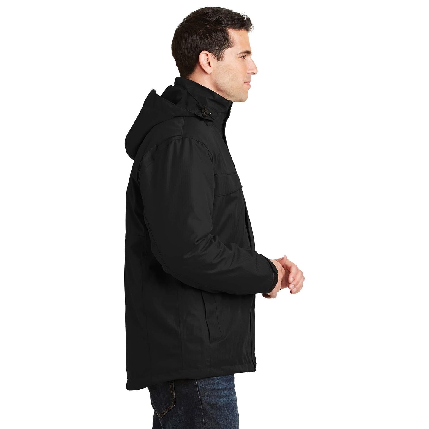 Black Jacket - Port Authority - Versatile Waterproof