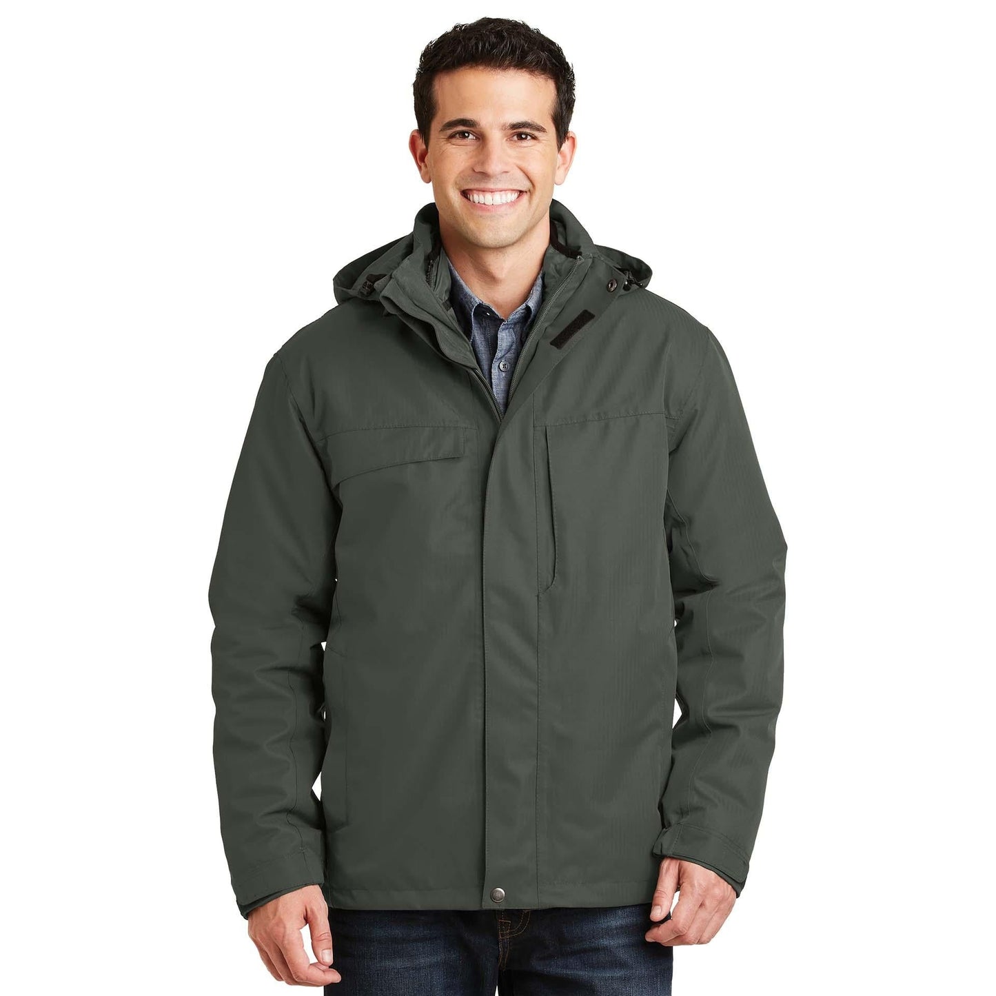 Black Jacket - Port Authority - Versatile Waterproof