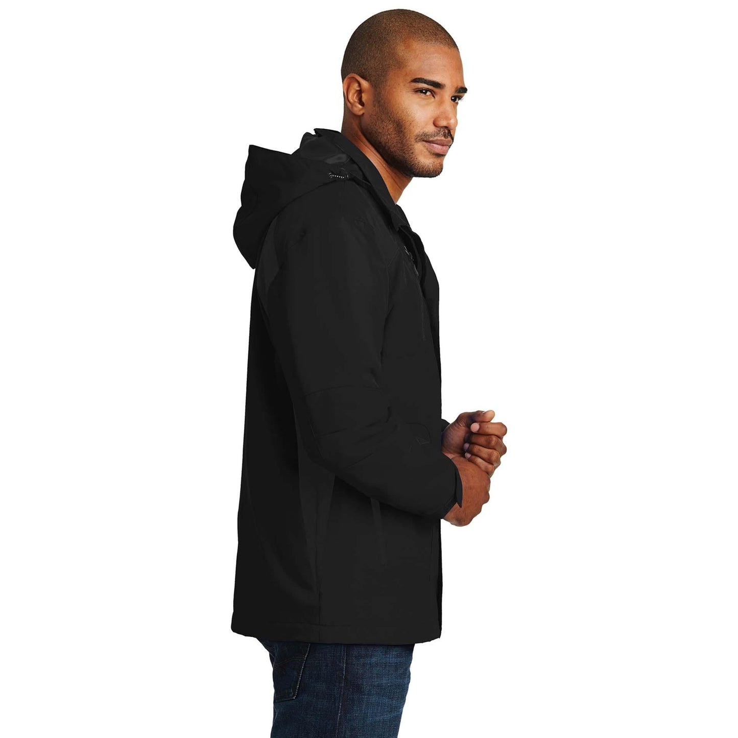 Black All-Season Jacket - Port Authority - Waterproof Design