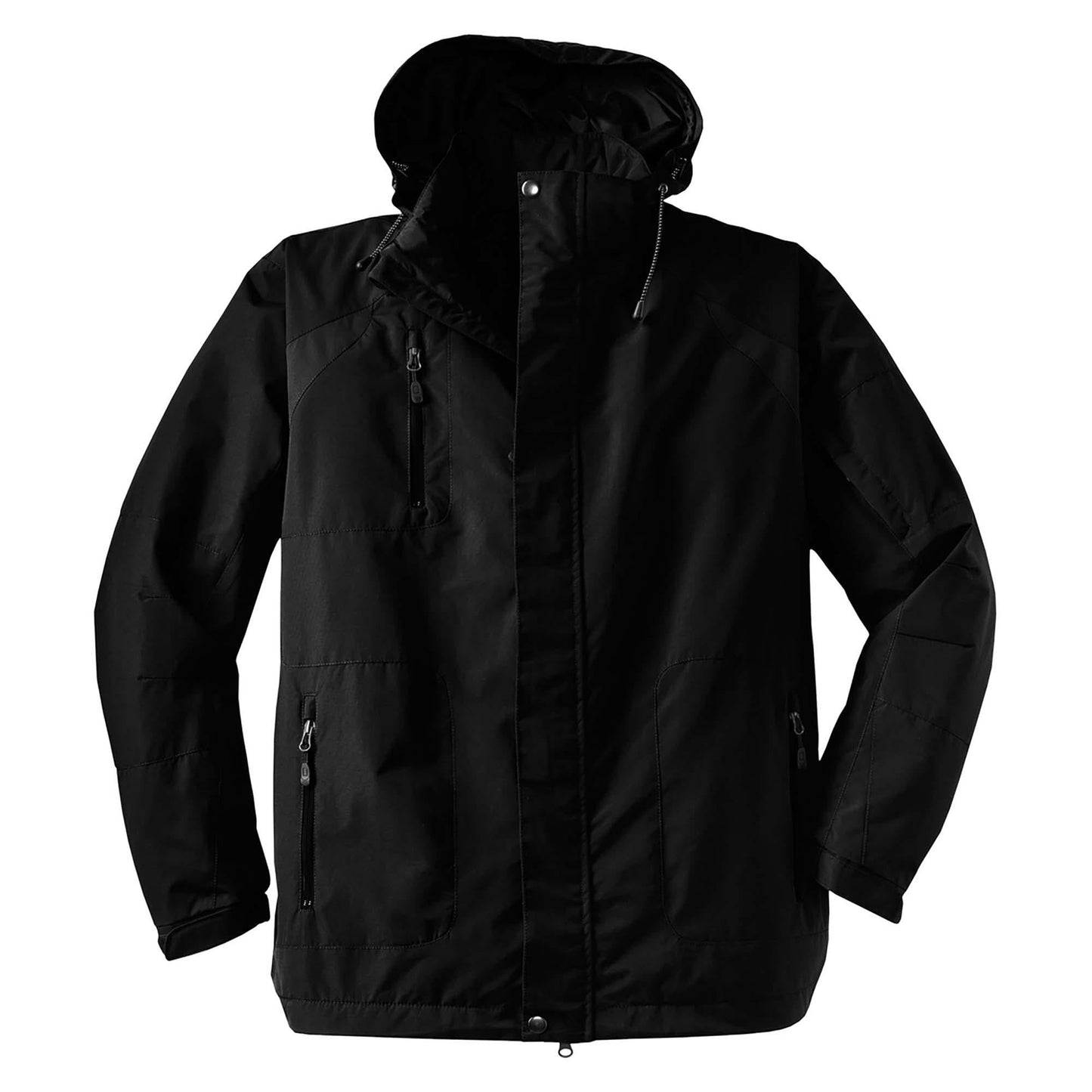 Black All-Season Jacket - Port Authority - Waterproof Design