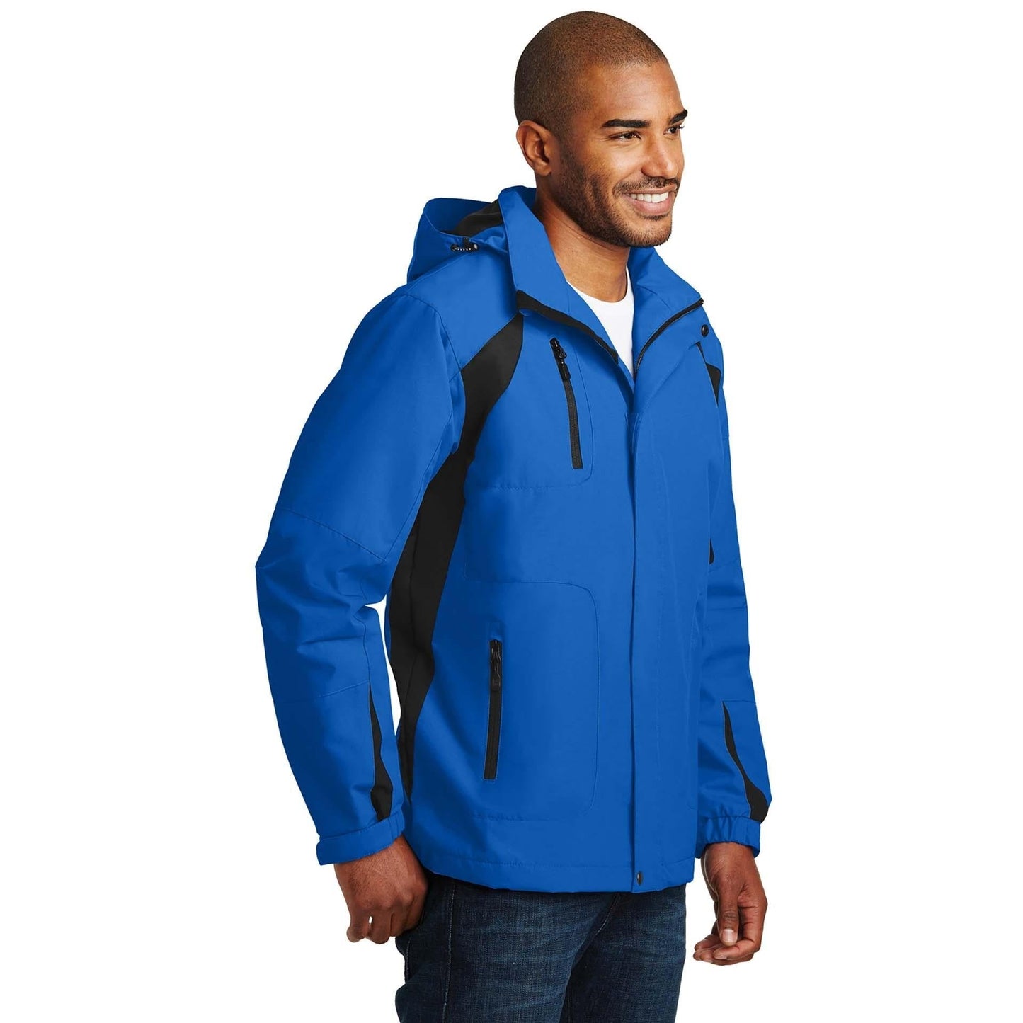 Black All-Season Jacket - Port Authority - Waterproof Design
