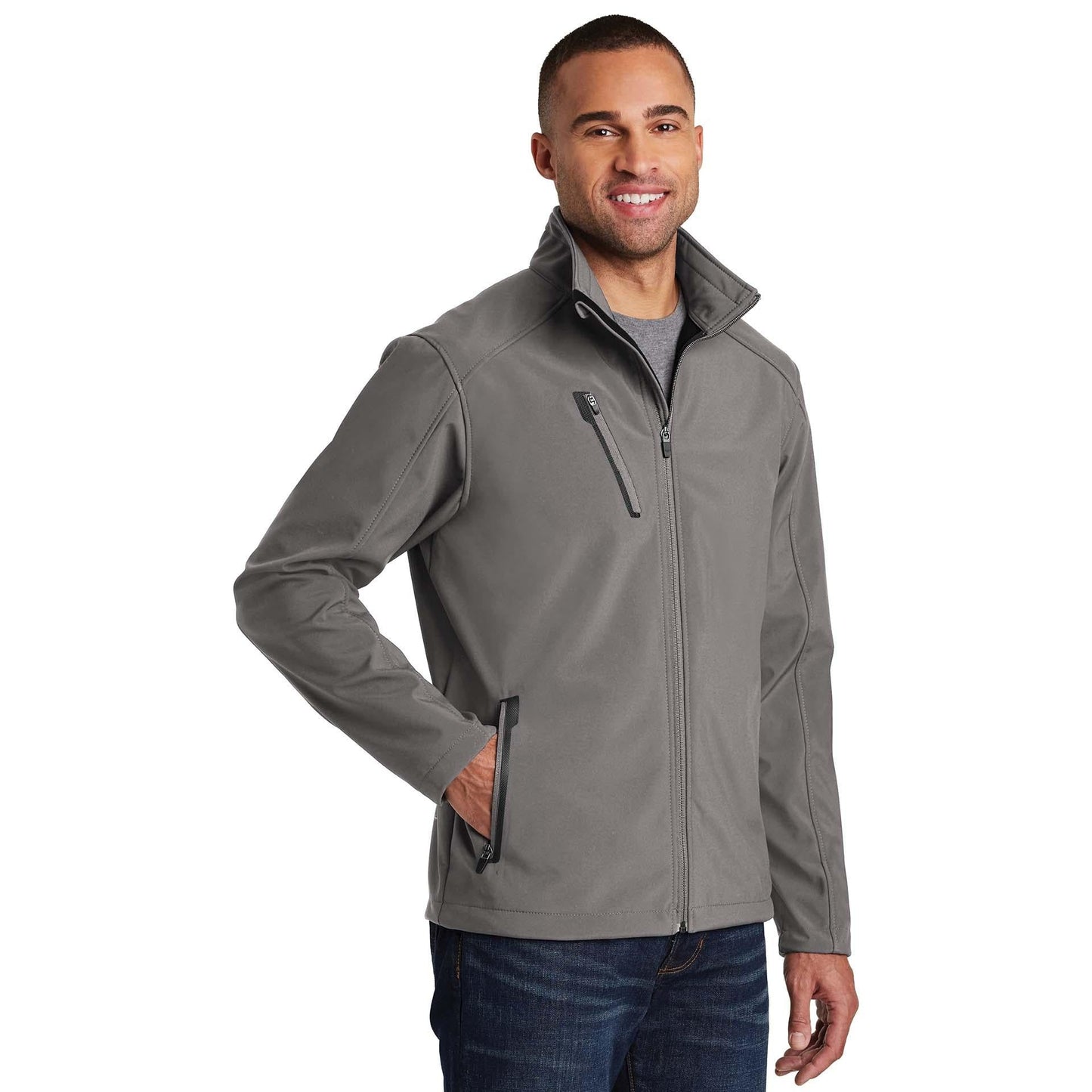 Deep Smoke Jackets - Port Authority - Soft Shell Durable