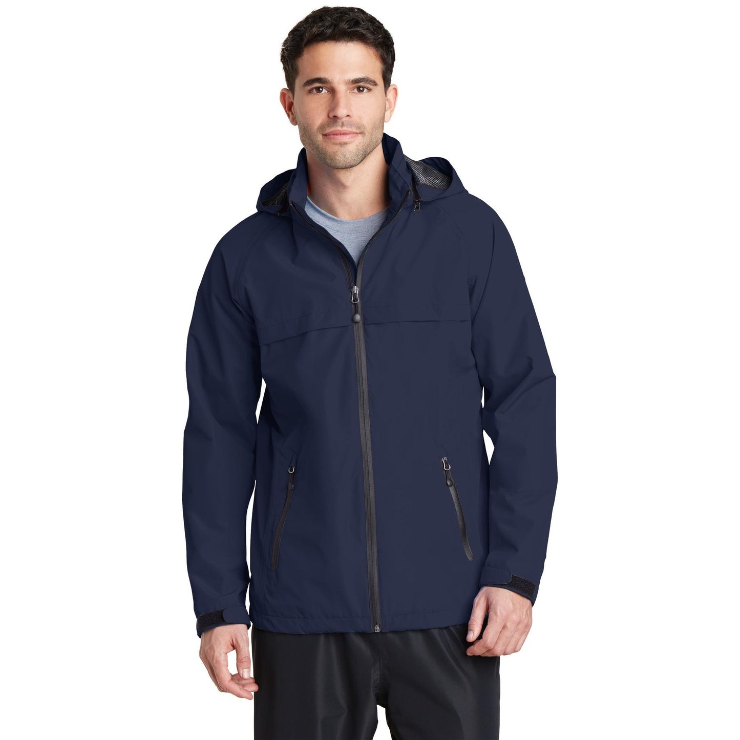 Black Waterproof Jacket - Port Authority - Seam-Sealed Design