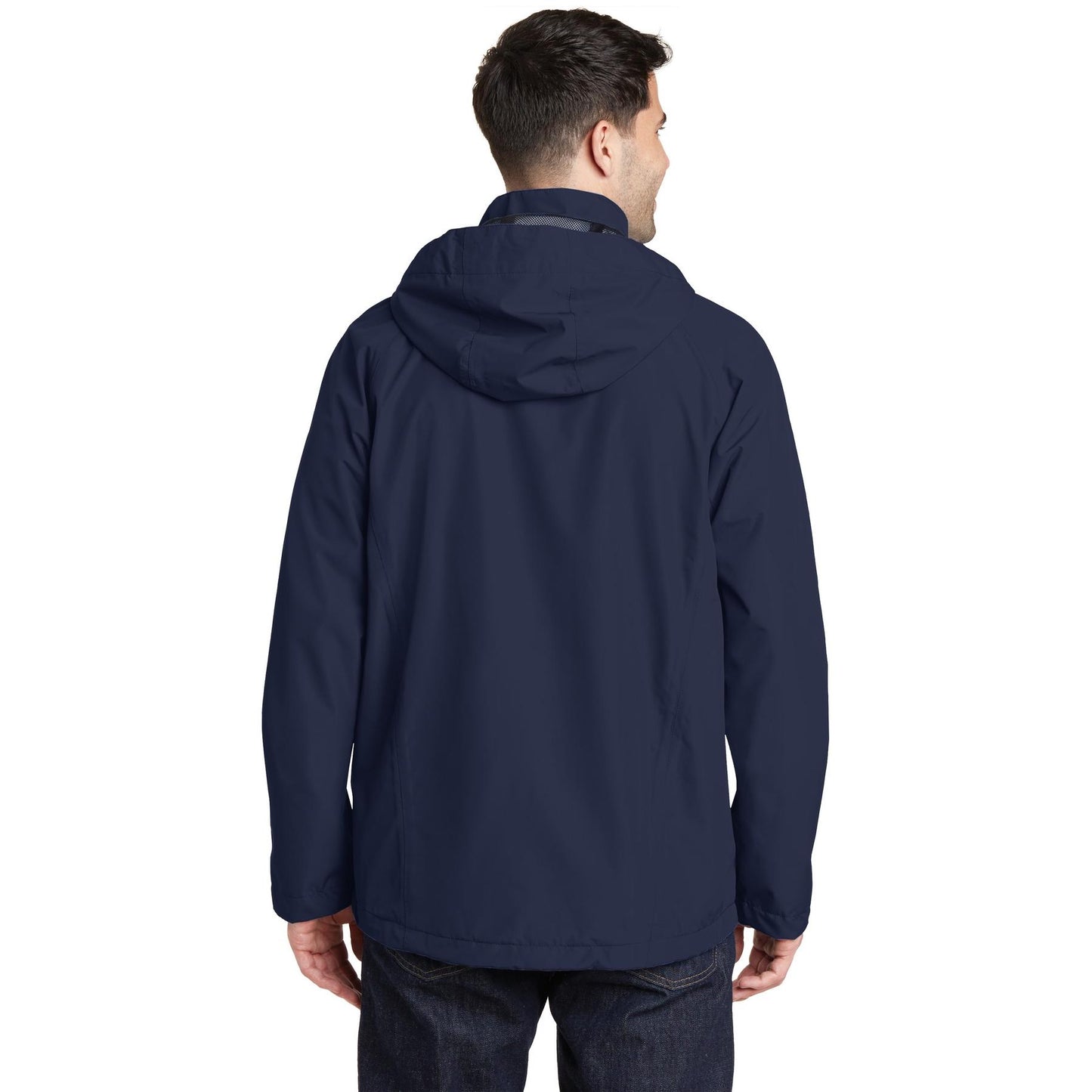 Black Waterproof Jacket - Port Authority - Seam-Sealed Design