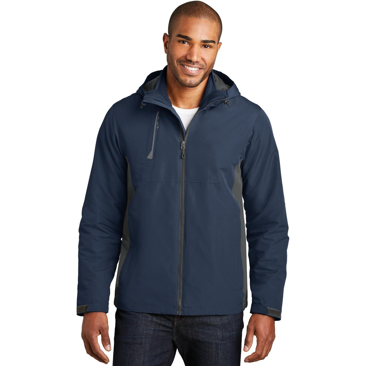 Deep Black Jacket - Port Authority - Waterproof Style