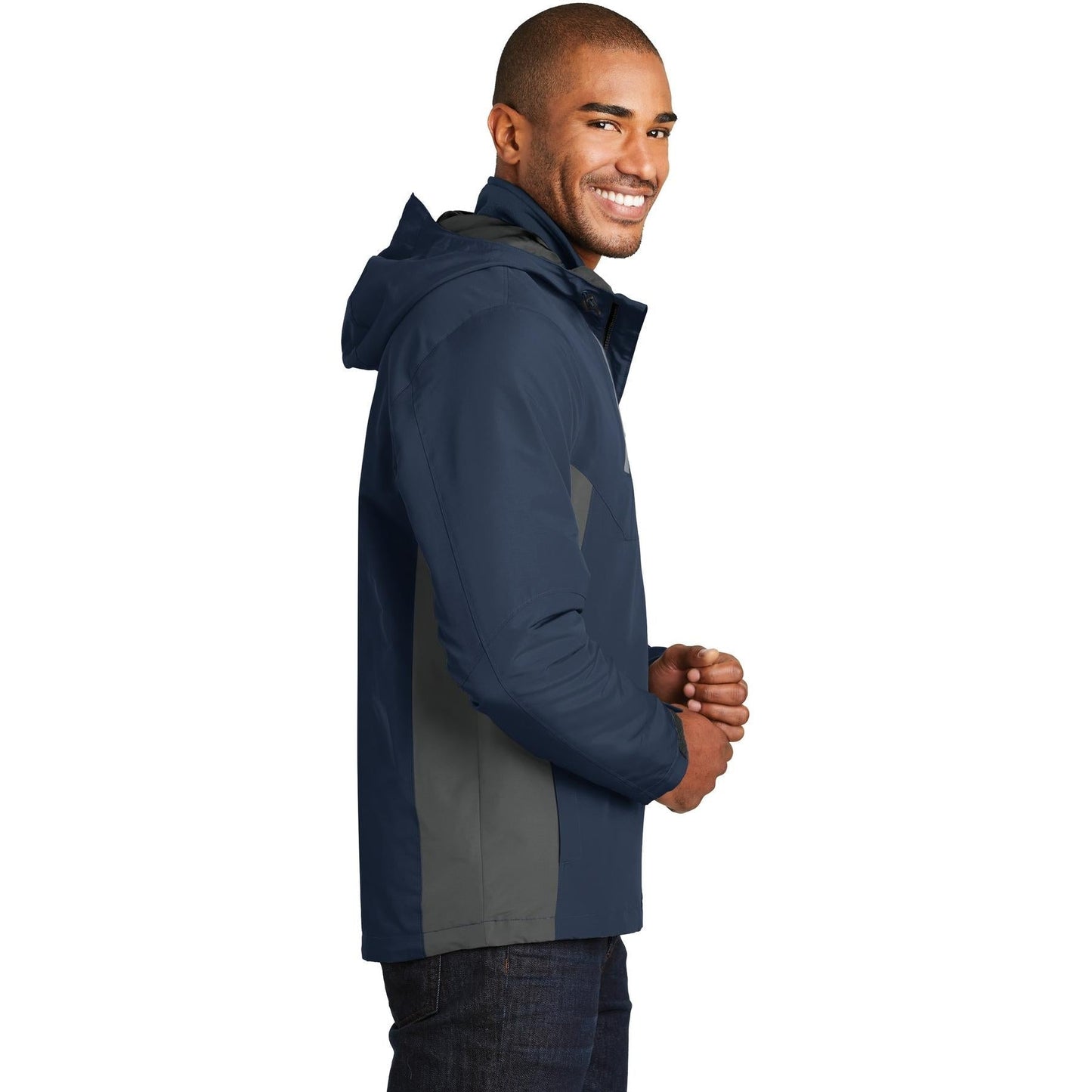 Deep Black Jacket - Port Authority - Waterproof Style