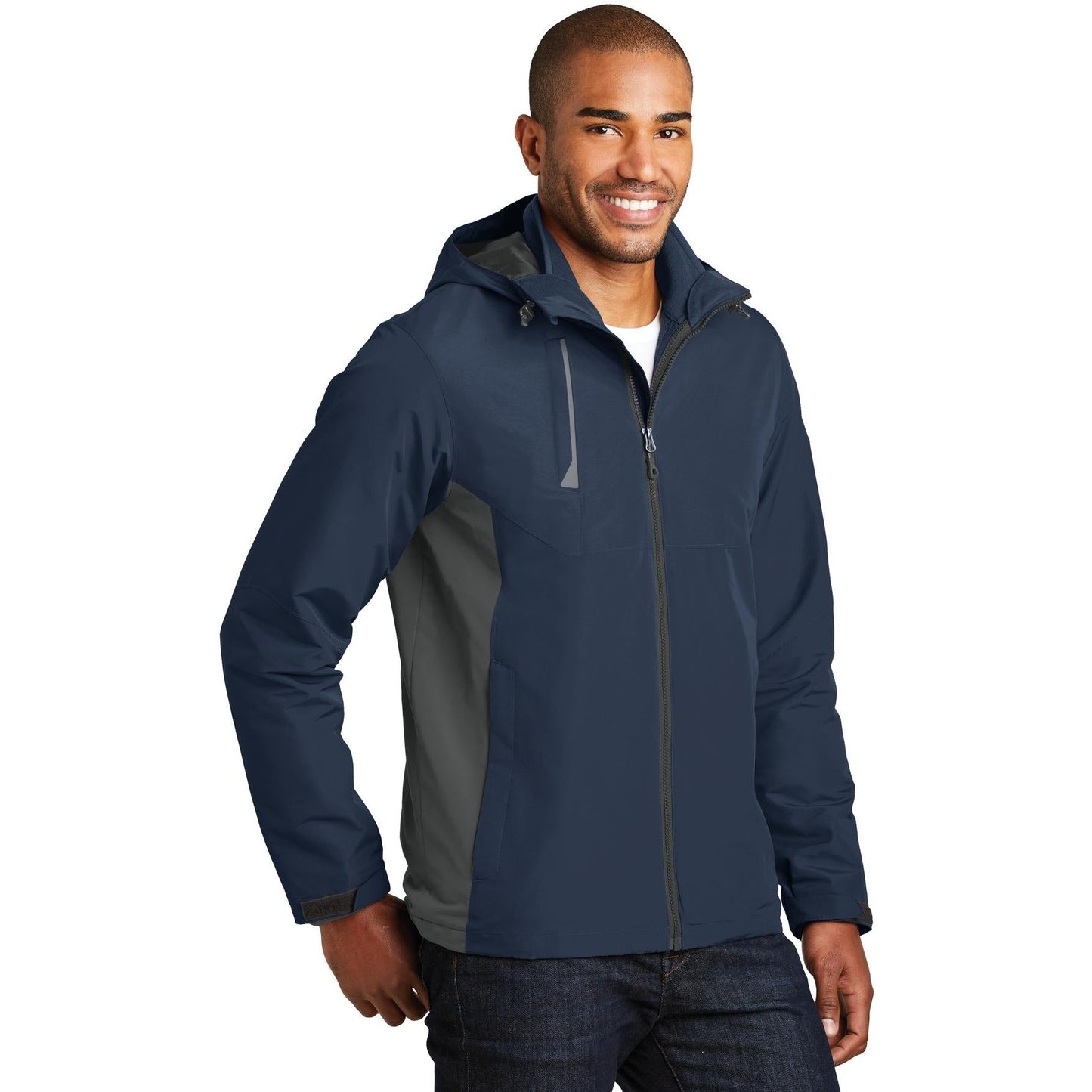 Deep Black Jacket - Port Authority - Waterproof Style